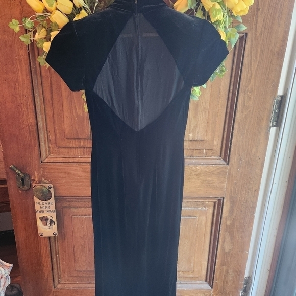 Womens betsy & adam velvet dress - Picture 5 of 11